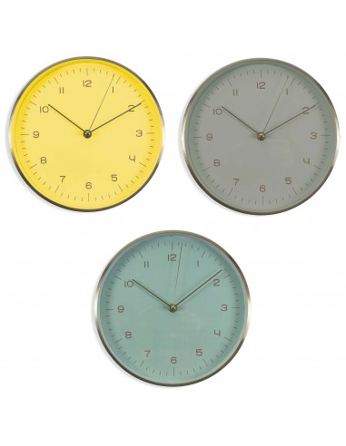 OROLOGIO DA MURO GRANDE 29,5 CM 3 COLORI ASSORTITI