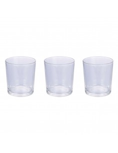 PURE SET 3 BICCHIERI VETRO...