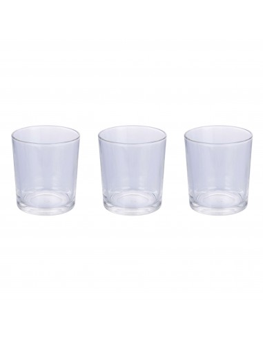 PURE SET 3 BICCHIERI VETRO 270ML