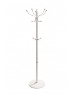 APPENDIABITI 6 GANCI  BIANCO