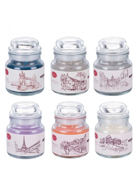CITY CANDELA GIARA MEDIA 6 COLORI ASSORTITI  330 GR