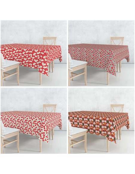 TOVAGLIA POLICOT CHERRY LOVE 120X160CM 4 COLORI ASSORTITI