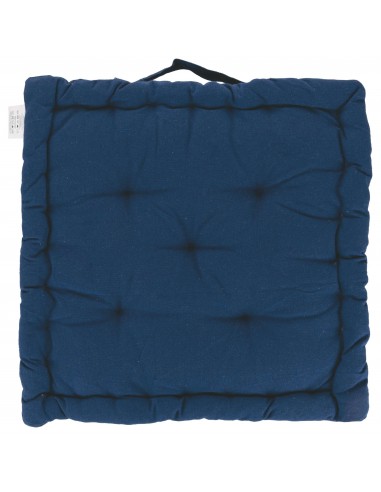 CUSCINO MATERASSO 40X40X8CM BLU NAVY