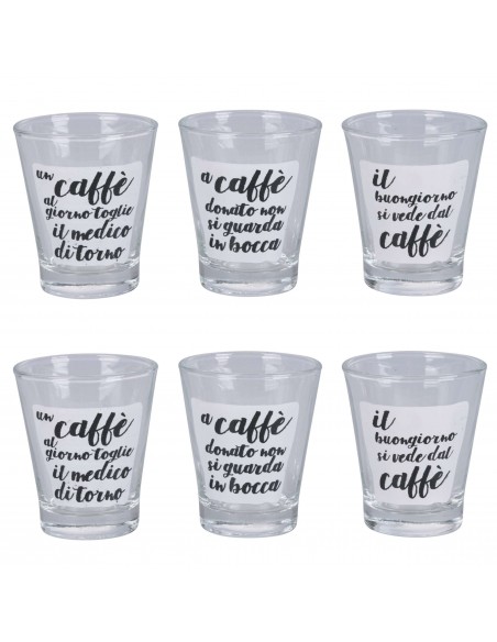 ESPRESSINO 6PZ BUON CAFFE  90ML BIANCHI