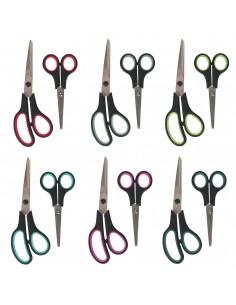 SET 2 FORBICI  6 COLORI...