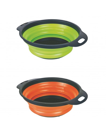 SCOLAPASTA TONDO PIEGHEVOLE 29.5X24X3CM COLORI ASSORTITI