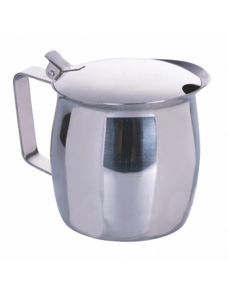 BRICCO IN ACCIAIO INOX 18/10 4TZ 480ML CON COPERCHIO