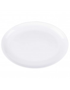 PIATTO OVALE OPALE BIANCO...
