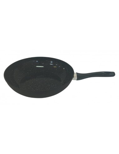 WOK 30 FORGIATO NERO RUVIDO INT.MARMO M/SOFT TOUCH