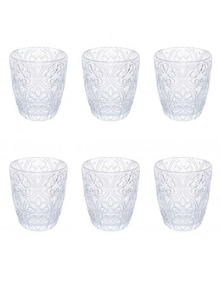 SHARM SET 6 BICCHIERI 325ML TRASPARENTI