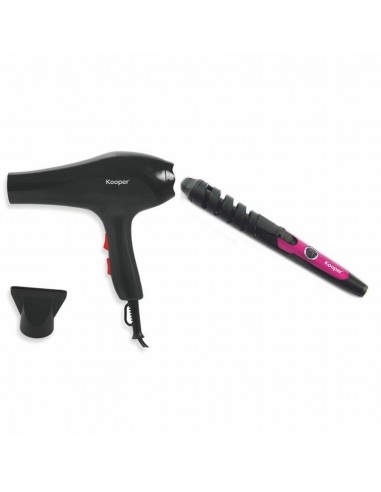 SET ASCIUGACAPELLI 2000W+ARRICCIACAPELLI 30W FUXIA