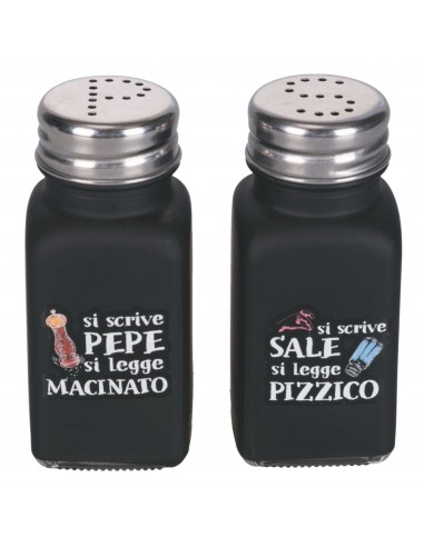 SI SCRIVE E SI LEGGE SALE  E PEPE 2 COLORI ASSORTITI  125GR