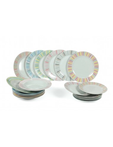 SET TAVOLA 18PZ HONDURAS 6 COLORI ASSORTITI