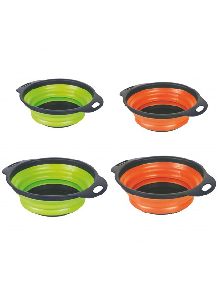 SET 2 COLAPASTA TONDI PIEGHEV. 25X20 29.5X24 2 COLORI ASSORTITI