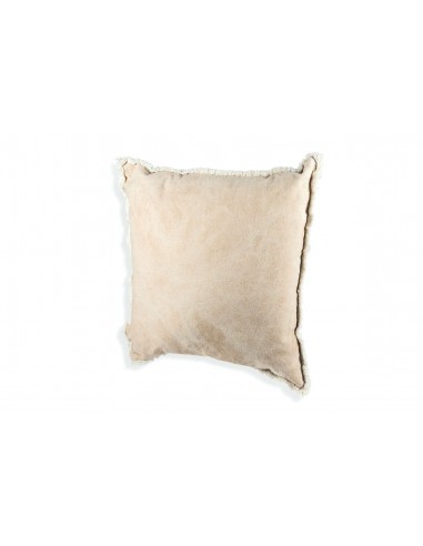 CUSCINO 65X65CM 830GR NOCCIOLA CON FRANGE