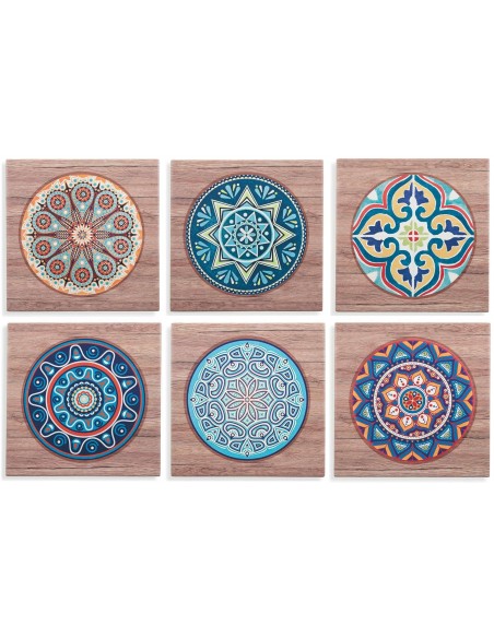 MAIOLICA MATTONELLA 20X20CM 6 COLORI ASSORTITI