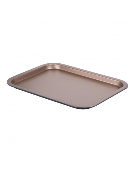 TEGLIA RETTANGOLARE BASSA GRIGIO GOLD 39X28X2 CM