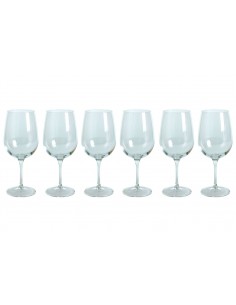 DIANA SET 6 BICCHIERI VINO...