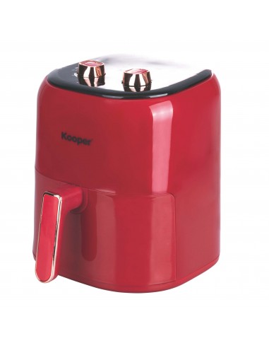 FRIGGITRICE ARIA 5,5LT 1400W ROSSO E MANOPOLE SOR