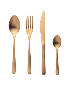 MILANO SET 24PZ POSATE ORO...