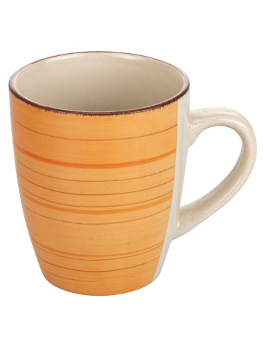 LIPARI MUG ARANCIONE D8,5X10,5H