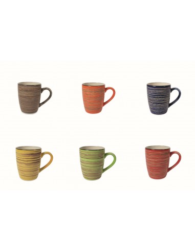 GRAFFITI TAZZA MUG 375 ML 6 COLORI ASSORTITI