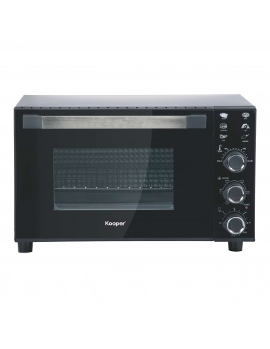 FORNO ELETTRICO 38L 1800W NERO VENTILATO CON LUCE