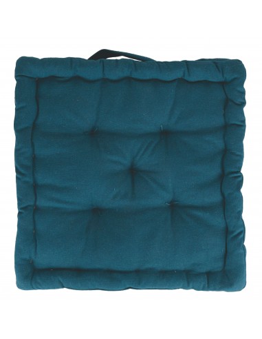 CUSCINO MATERASSO 40X40X8CM BLU