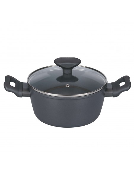 TITANO CASSERUOLA  C.COP 24X10,5CM FORG. 4MM IND