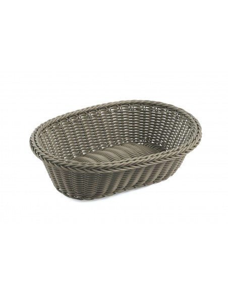 CESTINO PLASTICA OVALE 27X20X8 COLORI ASSORTITI