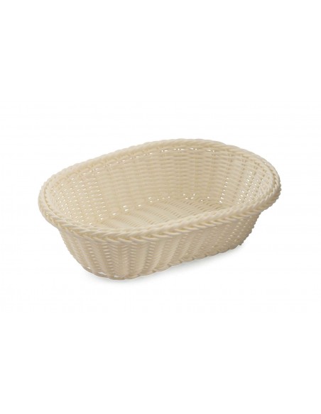 CESTINO PLASTICA OVALE 27X20X8 COLORI ASSORTITI