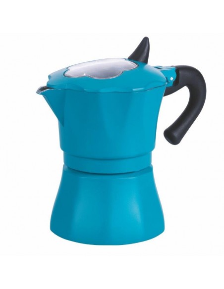 ALLEGRA CAFFETTIERA 1 TAZZA 5 COLORI ASSORTITI