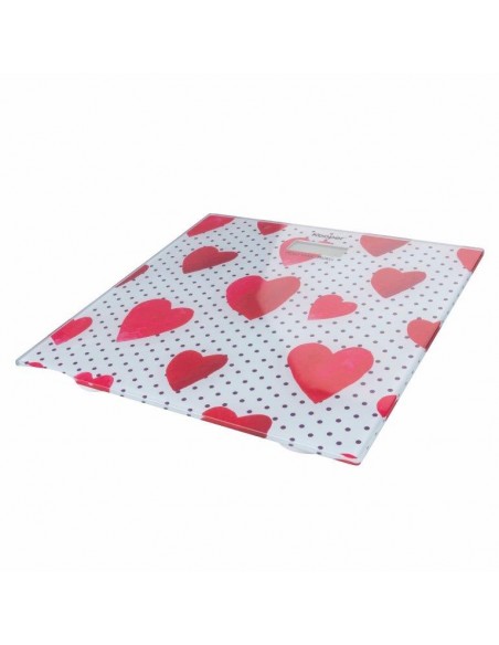 BILANCIA PESAPERSONE VETRO CUORI