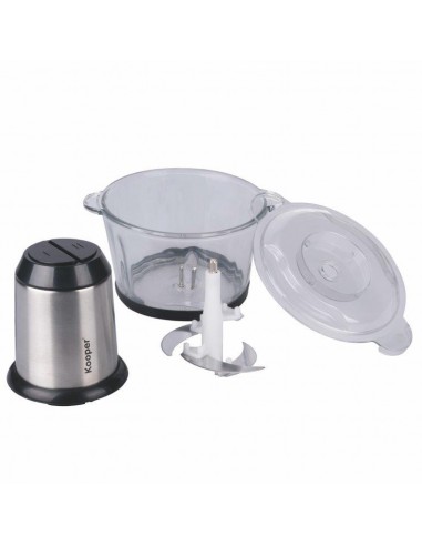 TRITATUTTO 350W ACCIAIO CIOTOLA VETRO... TRITATUTTO 350W ACCIAIO CIOTOLA VETRO...