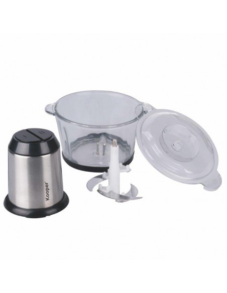 TRITATUTTO 350W ACCIAIO CIOTOLA VETRO 1,5 LT