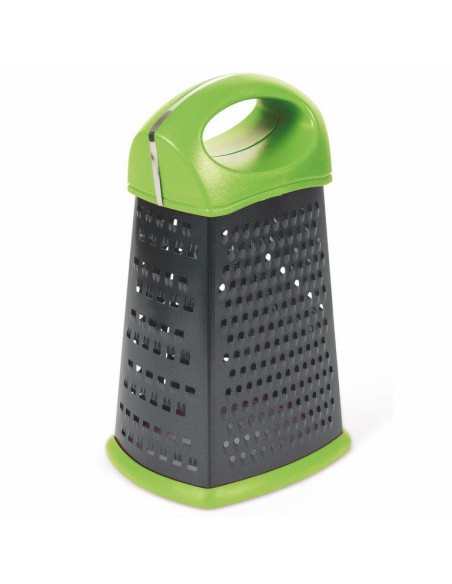 GRATTUGIA ACCIAIO TITANIO 4 LATI 23 CM 2 COLORI ASSORTITI