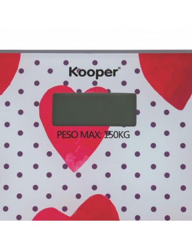 BILANCIA PESAPERSONE VETRO CUORI BILANCIA PESAPERSONE VETRO CUORI