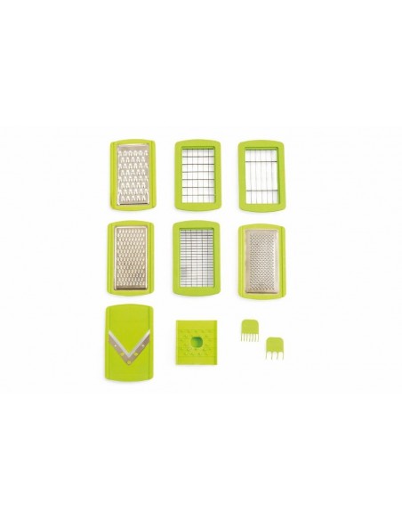 AFFETTATUTTO 8 FUNZIONI 13 ACCESSORI QUADRIF.VERDE