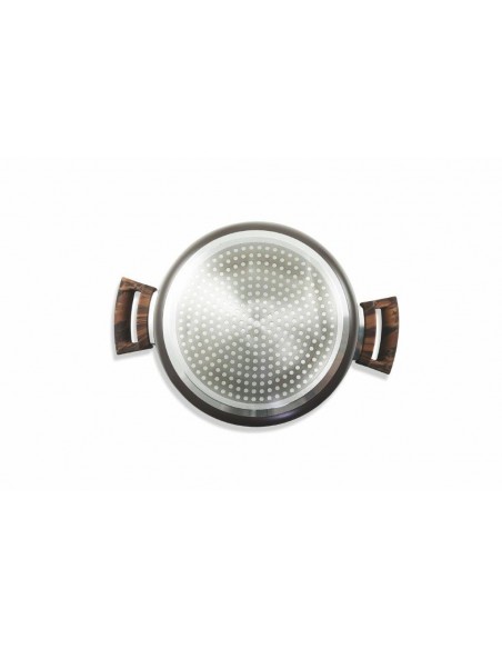CASALE CASSERUOLA  24CM FORG MAN/LEGNO INDUZ