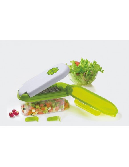 AFFETTATUTTO 8 FUNZIONI 13 ACCESSORI QUADRIF.VERDE