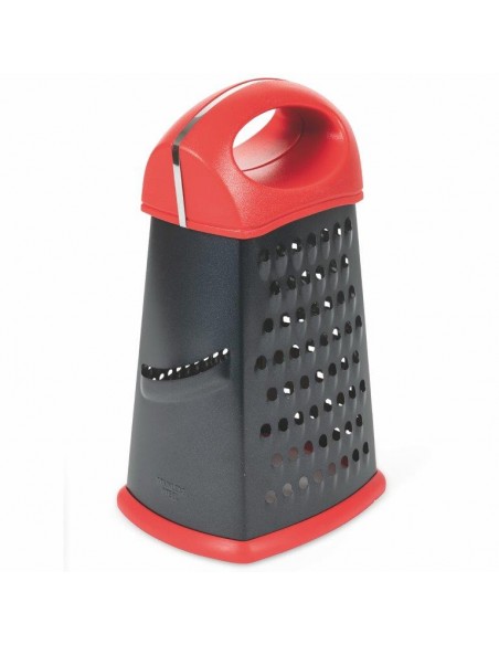 GRATTUGIA ACCIAIO TITANIO 4 LATI 23 CM 2 COLORI ASSORTITI