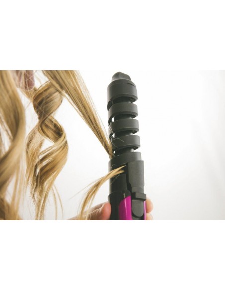 SET ASCIUGACAPELLI 2000W+ARRICCIACAPELLI 30W FUXIA