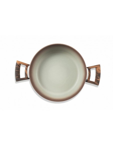 CASALE TEGAME FORG. 28CM  MAN/LEGNO INDUZ