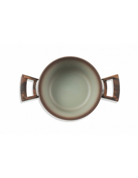 CASALE CASSERUOLA  24CM FORG MAN/LEGNO INDUZ