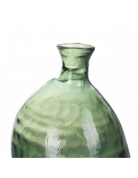 VASO OASIS VETRO 26X51CM VERDE