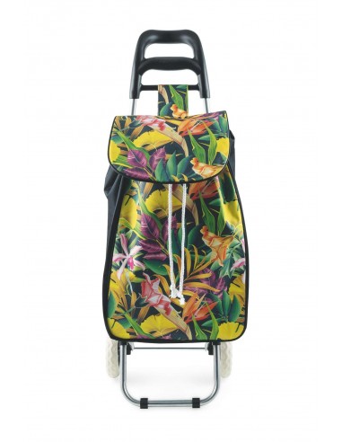 TROPICAL FLOWER CARRELLO SPESA 2 RUOTE TROPICAL FLOWER CARRELLO SPESA 2 RUOTE
