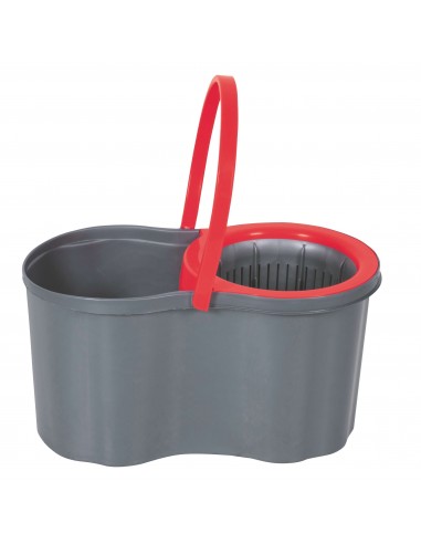 SUPER MOP ROTANTE GRIGIO BORDO ROSSO SUPER MOP ROTANTE GRIGIO BORDO ROSSO