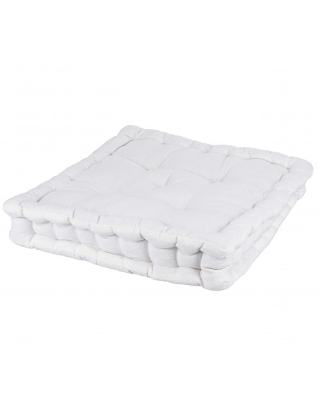 CUSCINO MATERASSO 40X40X8CM ECRU
