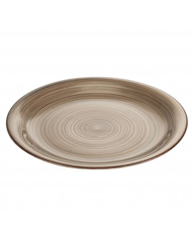 LIPARI PIATTO PIANO GRIGIO D27CMXH3CM LIPARI PIATTO PIANO GRIGIO D27CMXH3CM