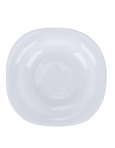 PIATTO FONDO OPALE BIANCO QUADR D23CM PIATTO FONDO OPALE BIANCO QUADR D23CM